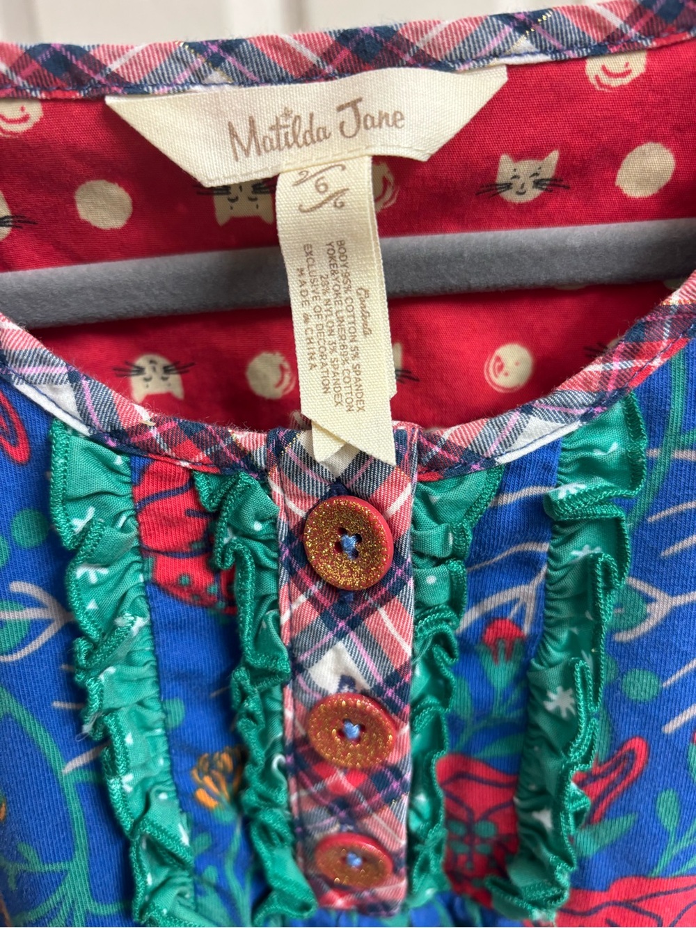 Matilda Jane Make Believe I Believe Tunic - Picture 5 of 5